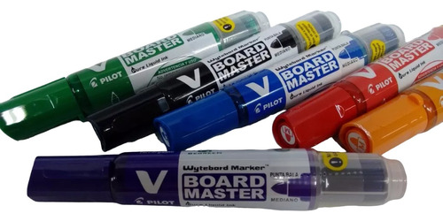 Pilot V Board Master Marcador Pizarra X 3 U + 6 Cartuchos