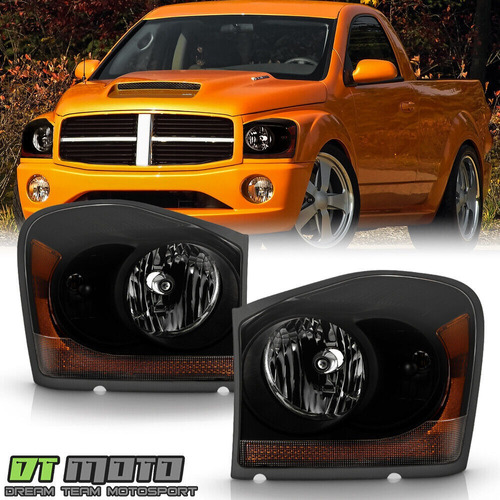 Par Faros Negro Ahumado Dodge Durango Limited 2006 4.7l