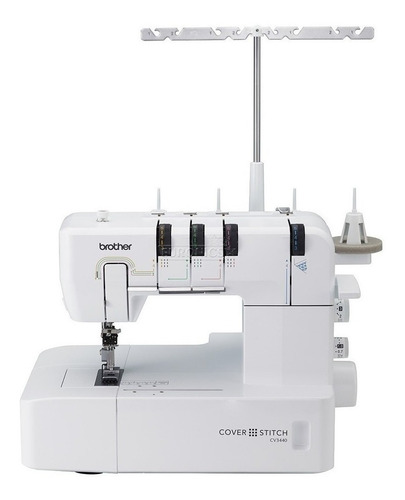 Imagen 2 de 4 de Máquina de coser collareta Brother CV3440 blanca 110V