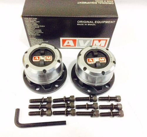 Roda Livre Avm Manual Mitsubishi L200 Pajero + Kit Parafusos