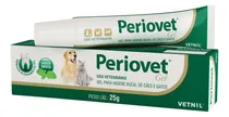 Comprar Periovet Gel 25 Gr Higiene Bucal Vetnil Para Cães E Gatos