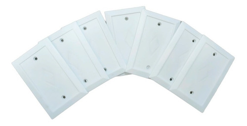 7 Tapa Ciega Rectangular Protector Interruptor Electrico