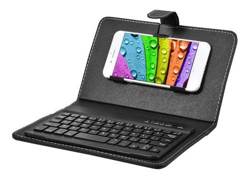 Portátil Bluetooth Mini Teclado Caso Para iPhone Android