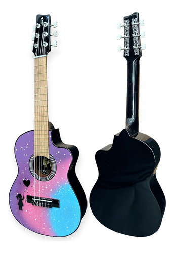 Guitarra Acústica Para Niños Incluye Forro +método+ Púa+envi