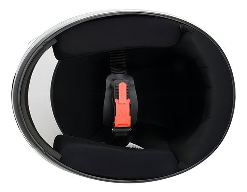 Capacete New Ebf 7 Power Preto E Vermelho Tam 60 Cor Preto/Vermelho