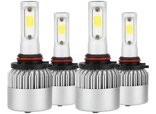 Kit De Faros Led Para Mercury 8000lm Para Luz Alta Y Baja