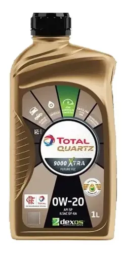 Total Quartz 9000 0w20 Sintético Dexos 1ª E 2ª Gen | MercadoLivre