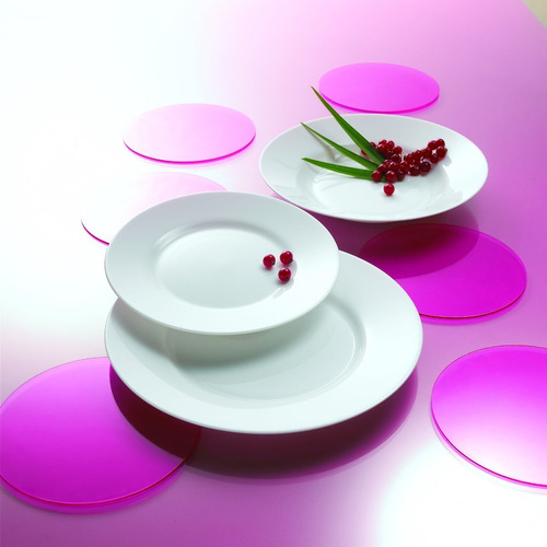 Everyday Juego De 4 Platos Ensalada Postre De Opal Luminarc