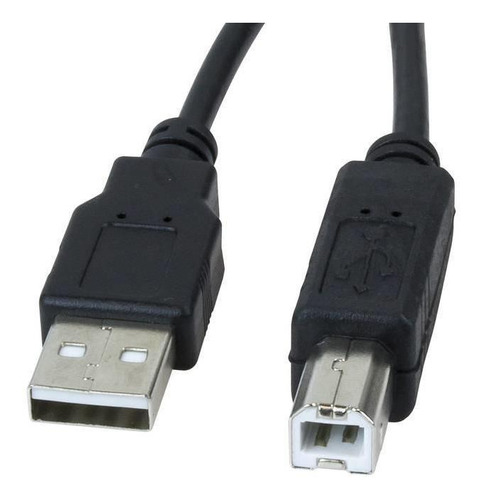 Cable Xtech De Usb-a A Usb-b 3 Metros Usb 2.0 Negro