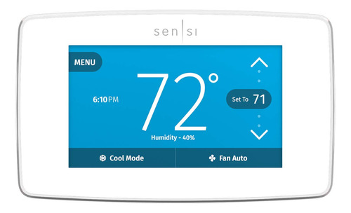 Termostato Inteligente Pantalla Tactil Color,funciona Alexa