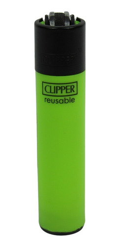 Isqueiro Clipper Maxi Recarregável Colorido Unidade