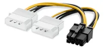Comprar Adaptador Molex Dual A Pcie 8pin Video Pci Express Power