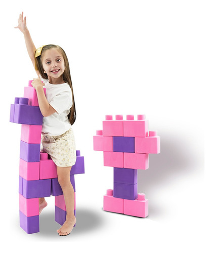 Ibrick Bloques De Construcción Gigantes Princesas 24 Piezas 24 Princesas