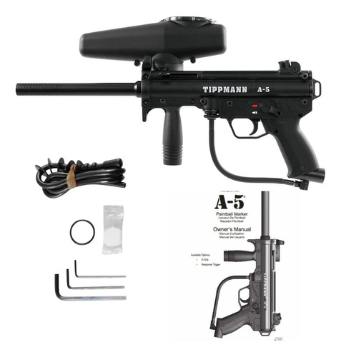 Marcadora Tippman A5 Cyclone Mecanica Gotcha Xtreme P