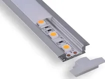 Comprar Perfil Cinta Led Empotrar Aluminio 1 Metro Iluminación 