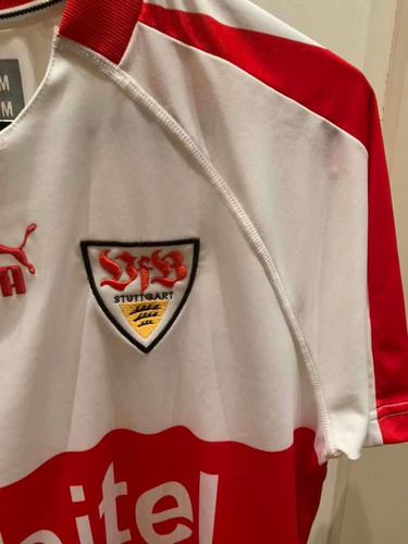 Camisa Stuttgart 2002 Puma Original - Debitel - Alemanha