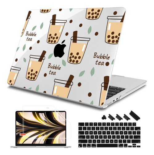 Funda Tuiklol Para Macbook Air 13 M2 + C/teclado Bobba