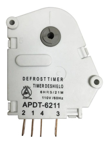 Appli Parts Timer Deshielo 6hrs 21min Pin2143 110v 60hz Apdt