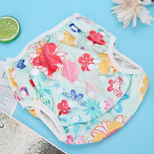 Bañador Lavable A Prueba De Fugas Para Bebé Pañal