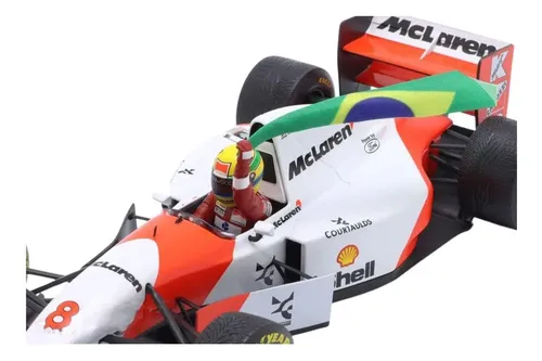 Mclaren Ford Mp4/8 Ayrton Senna 1993 1:18 Minichamps Mclaren Ford Mp4/8 Ayrton Senna 1993 1:18 Minichamps