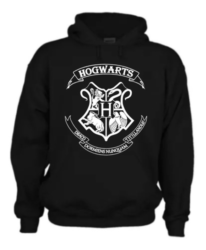 Hoodie Hogwarts Harry Potter Sudadera Escudo Escuela Magia