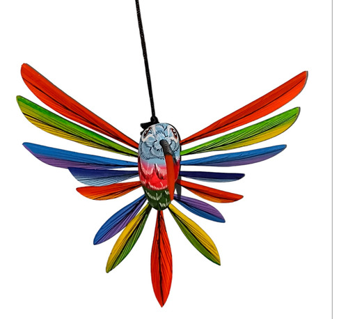 Alebrije Colibrí Multicolor Desarmable