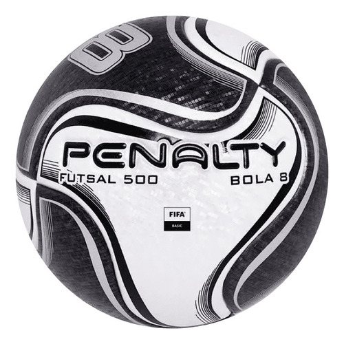 Pelota Penalty Futsal Bola 8 Futbol Sala - Auge Color Blanco C-negro