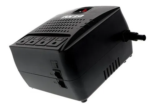 comprar Regulador Voltaje Forza 3000va Y 1500w 4 Tomas 110v Fvr-3001 Color Negro