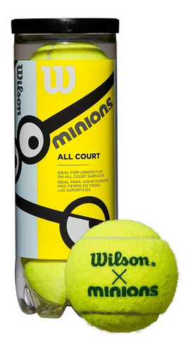 Pelotas Tenis Wilson - Minions Stage 1 - 3 Tball