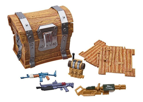 Baú Com Acessórios Loot Chest Fortnite Epic Games Jazwares