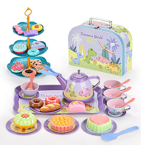 Set De Té Para Niños, Postre, Regalo Para Niñas, En Caja