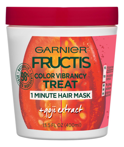 Garnier Hair Care Fructis - Máscara Para El Cuidado Del Ca.