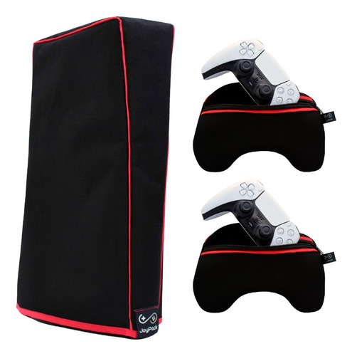 Kit 1 Funda Consola Vertical Ps5/play5 + 2 Fundas Joystick