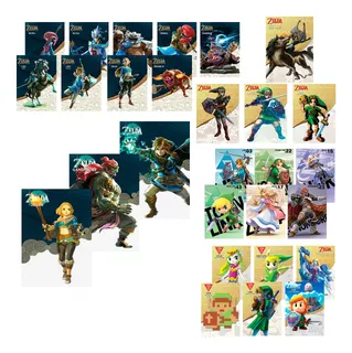 The Legend Of Zelda Amiibo Colección Completa (28u)