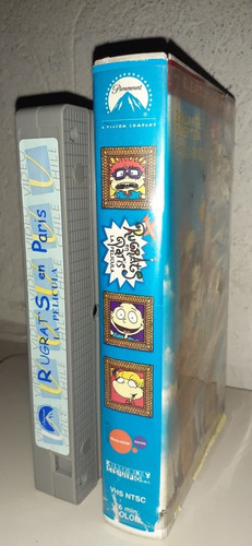 Vhs Rugrat's En Paris La Película En Español (Usado)