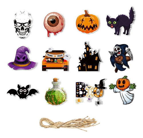 . Colgante De Pancarta De Halloween, Guirnalda De Halloween