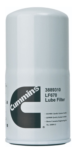 Filtro De Aceite Cummins Lf777 3889311