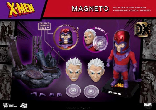X-men Egg Attack Action Eaa-83 Dx Magneto Beast Kingdom