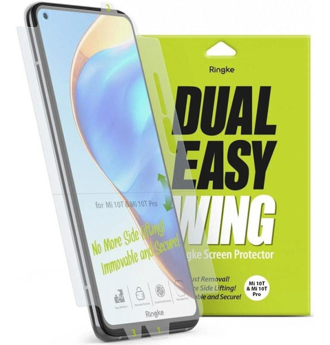 Mica Redmi Mi 10t Pro / Mi 10t Ringke Dual Easy Wing 2 Pack