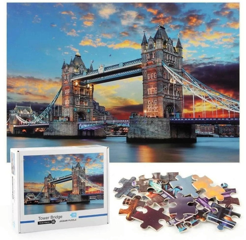 Puzzle Rompecabezas Tower Bridge Inglaterra 1000 Piezas 