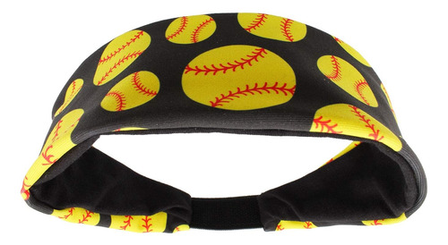 Madsportsstuff Crazy Softball Headband With Softball Logos