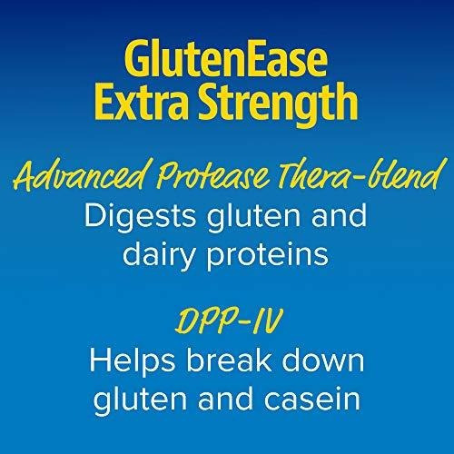Enzima Glutenease Extra Strength, Enzymedica,30 Cápsulas Sabor Sin Sabor