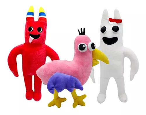 Kit 3 Pelúcias Creche Do Banban Jogo Terror Sline Lenta