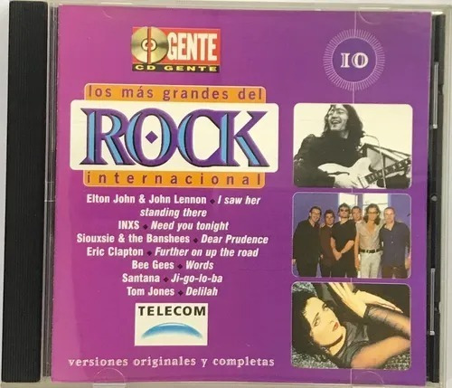 Colección Gente Los Mas Grandes Del Rock Intern. Cd 10 