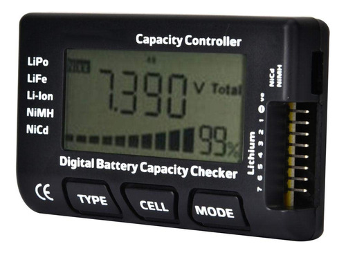 Rc Battery Capacity Checker, G.t.power 27s   Digital Ba...