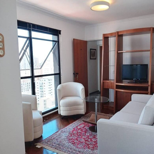 Imagem 1 de 15 de Apartamento Mobiliado Para Aluguel Em Pinheiros Na R. Alves Guimarães - Apm1061