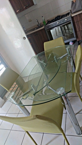 Comedor Expandible Vidrio Templado 