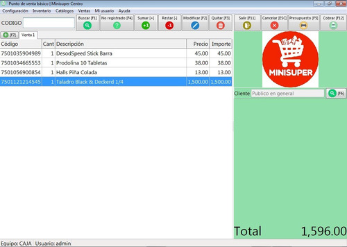 Punto De Venta Basico Para Windows
