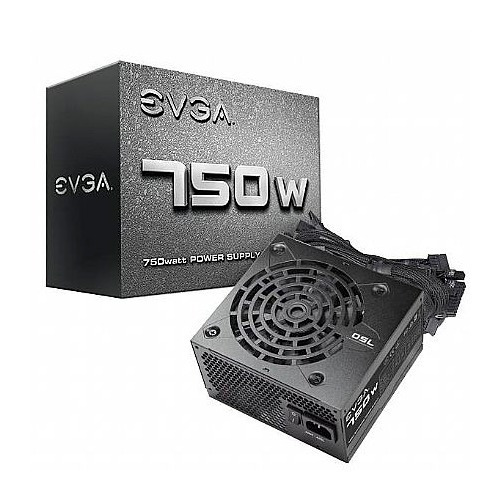 Fonte Evga 750 N1 750w Pfc Ativo, 100-n1-0750-l0