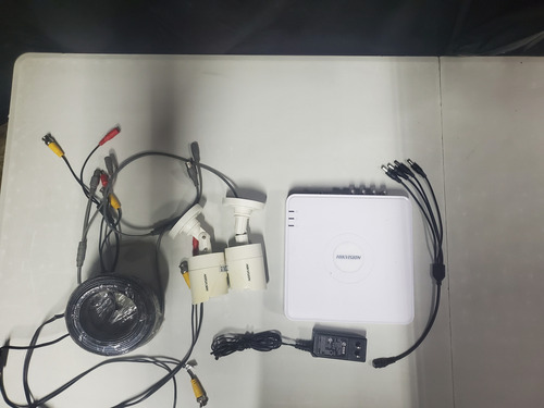 Dvr Hikvision 8 Canales 1 Tb , 2 Camaras Al 100% (Usado)